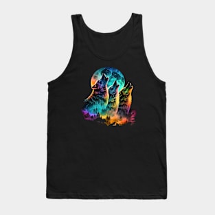 The call of the wolf spirit v1 Tank Top